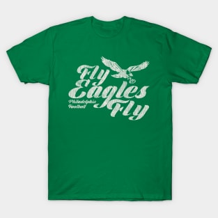 Fly Eagles Fly Worn Out T-Shirt